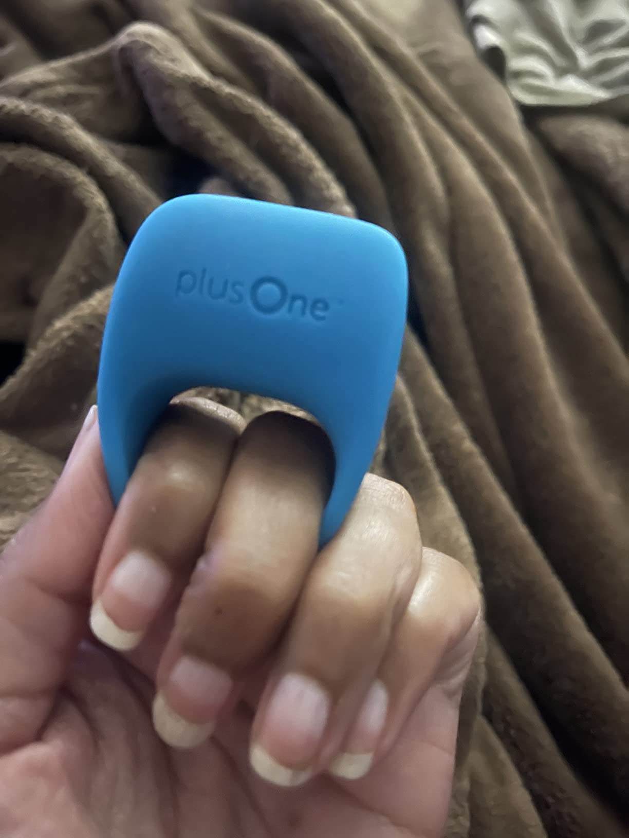 PlusOne: Waterproof Vibrating Ring with Multi-Setting Massager